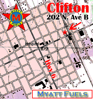 Myatt Fuels, your choice for Fuels, Lubricants, and other petroleum products in Clifton, Bosque County, and Central Texas